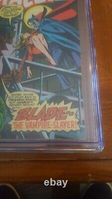 Tomb Of Dracula 10 Cgc 9.6 White Pages First Blade Movie Coming Case Is clean