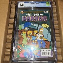 Treehouse Of Horror #3 CGC 9.8 Bongo Comics 1995 White Pages Groening