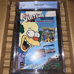 Treehouse Of Horror #3 CGC 9.8 Bongo Comics 1995 White Pages Groening