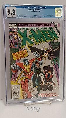 UNCANNY X-MEN #171 (Marvel Comics, 1983) CGC Graded 9.8 WHITE Pages