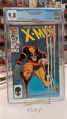 UNCANNY X-MEN #207 (Marvel Comics, 1986) CGC Graded 9.8 WHITE Pages