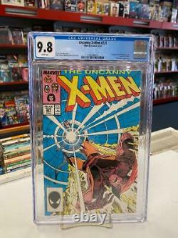 UNCANNY X-MEN #221 (Marvel Comics, 1987) CGC Graded 9.8! White Pages