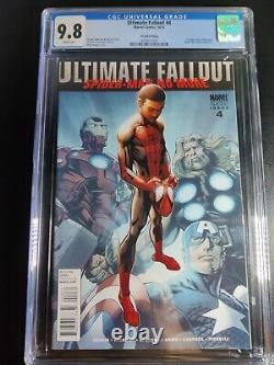 Ultimate Fallout 4 2nd Print CGC 9.8 White Pages 1st Miles Morales