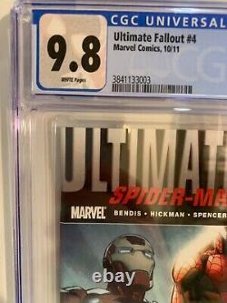 Ultimate Fallout 4 CGC 9.8 White Pages 1st print- 1st M. Morales. Last copy