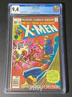 Uncanny X-Men #106 Mark Jewelers Variant CGC 9.4 White Pages Marvel August 1977