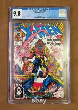 Uncanny X-Men #282 CGC 9.8, First Appearance of Bishop, 1st Print, White Pages