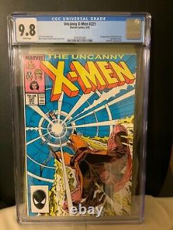 Uncanny X-men 221 CGC 9.8 White pages! 1st appearance of Mr. Sinister