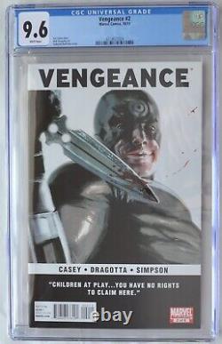 VENGEANCE #2 (Marvel, 2011) CGC 9.6 (NM+) WHITE Pages 2nd America Chavez