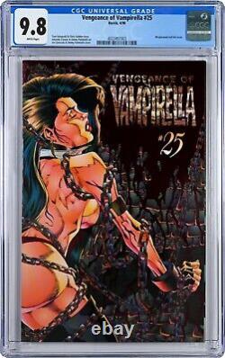 Vengeance of Vampirella #25 Wraparound Red Foil Cover CGC 9.8 White Pages