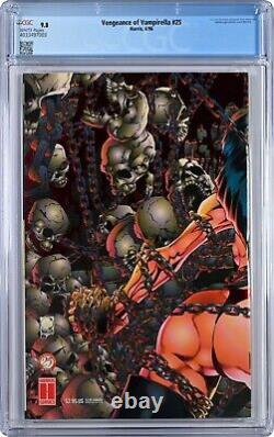 Vengeance of Vampirella #25 Wraparound Red Foil Cover CGC 9.8 White Pages