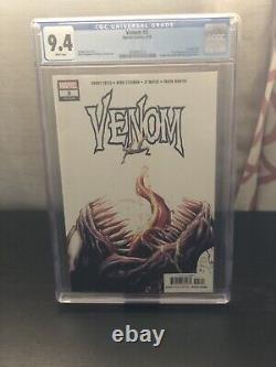 Venom 3 CGC 9.4 1st Knull White Pages 1st Print Stegman & Cates