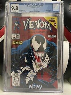 Venom Lethal Protector #1 CGC 9.8 White Pages 1993