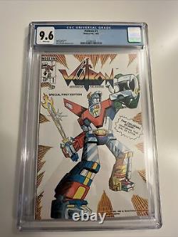 Voltron #1 Cgc 9.6 White Pages