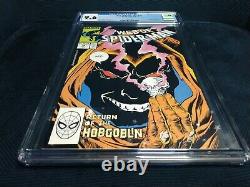 WEB OF SPIDER-MAN Vol. 1, #38 (1988) CGC 9.6 NM+ WHITE PAGES Hobgoblin