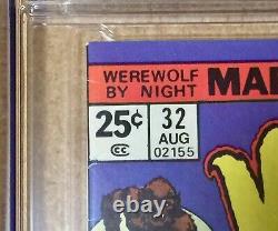 WEREWOLF BY NIGHT 32 CGC 9.0 WHITE PAGES WP 1st Appearance Of Moon Knight HOT
