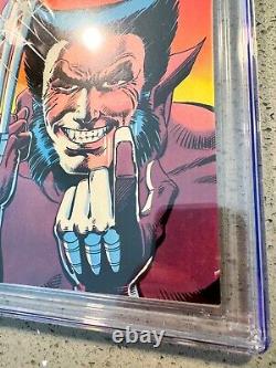 WOLVERINE #1 1982 NEWSSTAND CGC 9.6 WHITE Pages + Custom Label 1st Series