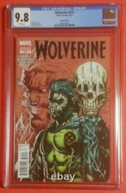 WOLVERINE #310 CGC 9.8 WHITE Pages Variant Edition by Stephen Platt 1100 RARE
