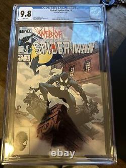 Web Of Spider-man #1 Marvel Comics 4/85 White Pages Cgc 9.8