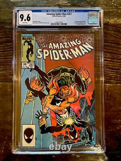 White Pages! Amazing Spider-Man #257 CGC 9.6 2nd Appearance Puma