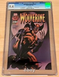 Wolverine #102.5 Cgc 9.4 Near Mint White Pages Limited Edition X-men (1996)