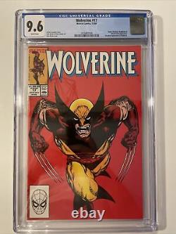 Wolverine #17 Cgc 9.6 White Pages John Byrne Uncirculated Not Pressed New Slab