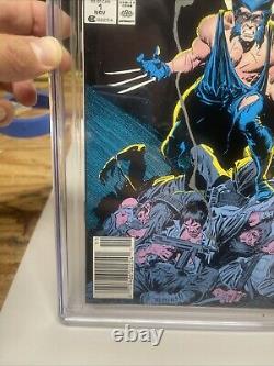 Wolverine #1 1988 CGC 9.2 Newsstand White Pages