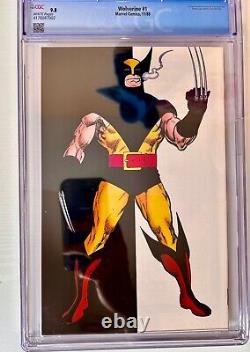 Wolverine #1 CGC 9.8 Marvel 1988 Regular Series! X-Men! White Pages