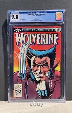Wolverine #1 CGC 9.8 Mint White Pages Miller Major Key 1982