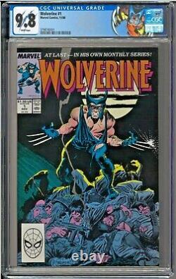 Wolverine #1 CGC 9.8 White Pages 1st Patch WOLVERINE LABEL