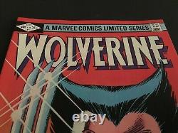 Wolverine #1 Limited Series 9.8 9.9 Nm-mint+ White Pages Ist Solo Wolverine