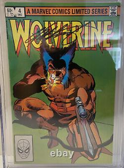 Wolverine #4 Cgc Ss 8.0 Vf White Pages? Author/writer Chris Claremont Sig