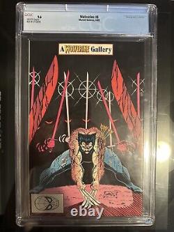 Wolverine #8 (1989) CGC 9.6 White Pages Buscema Cover withthe Hulk