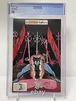 Wolverine #8 CGC 9.6 with White Pages Hulk App. 1989 Marvel Comics