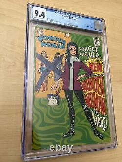 Wonder Woman #178 CGC 9.4 Off White To White Pages 1st New Wonder Woman