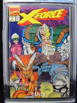 X-Force # 1 CGC 9.6 NM+ White Pages Marvel 1991 Direct Edition