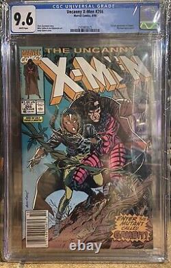 X-MEN #266 (1990) CGC 9.6 1st APPEARANCE GAMBIT WHITE PAGES NEWSSTAND
