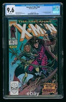 X-MEN #266 (1990) CGC 9.6 1st GAMBIT WHITE PAGES