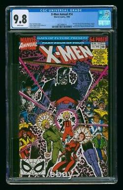 X-MEN ANNUAL #14 (1990) CGC 9.8 1st CAMEO APPEARANCE GAMBIT WHITE PAGES