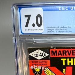 X-Men 130 CGC 7.0 (2/80) Off-White to White Pages