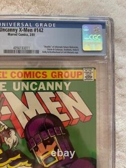 X-Men #142 White Pages CGC 8.5 1981