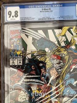 X-Men (1991) #5 CGC NM/M 9.8 White Pages 2nd Omega Red! 1st Maverick Marvel