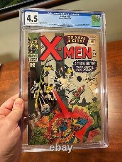 X-Men #23 CGC 4.5 Cream to Off-White Pages 1966 VG+