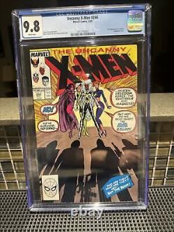 X-Men #244 CGC 9.8 White Pages First Jubilee Appearance 1st Uncanny 1989 NM/MT