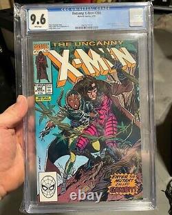 X-Men #266 CGC 9.6 Key 1st app Gambit WHITE Pages Marvel 1990