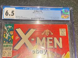 X-Men #28 1st Appearance of Banshee! 1/67 CGC 6.5 Off-White to White Pages