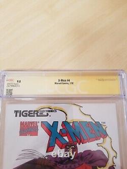 X-Men #4 CGC 9.8 White Pages'92 Signed Scott Williams Ist Appearance Omega Red