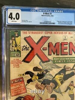 X-men 1 / CGC 4.0 / WHITE PAGES / Make Me An Offer