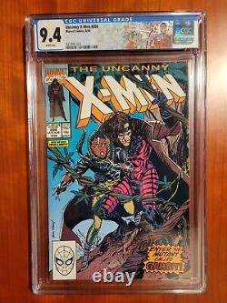 X-men #266 Cgc 9.4 White Pages 1st Appearance Of Gambit Cust. Label? Rare