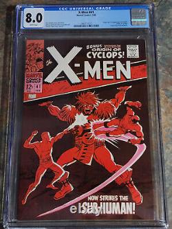 X-men #41 CGC 8.0 White Pages