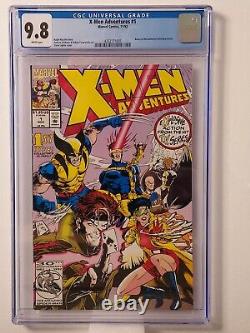 X-men Adventures #1 Cgc 9.8 Animated Tv Series 1992 White Pages Wolverine